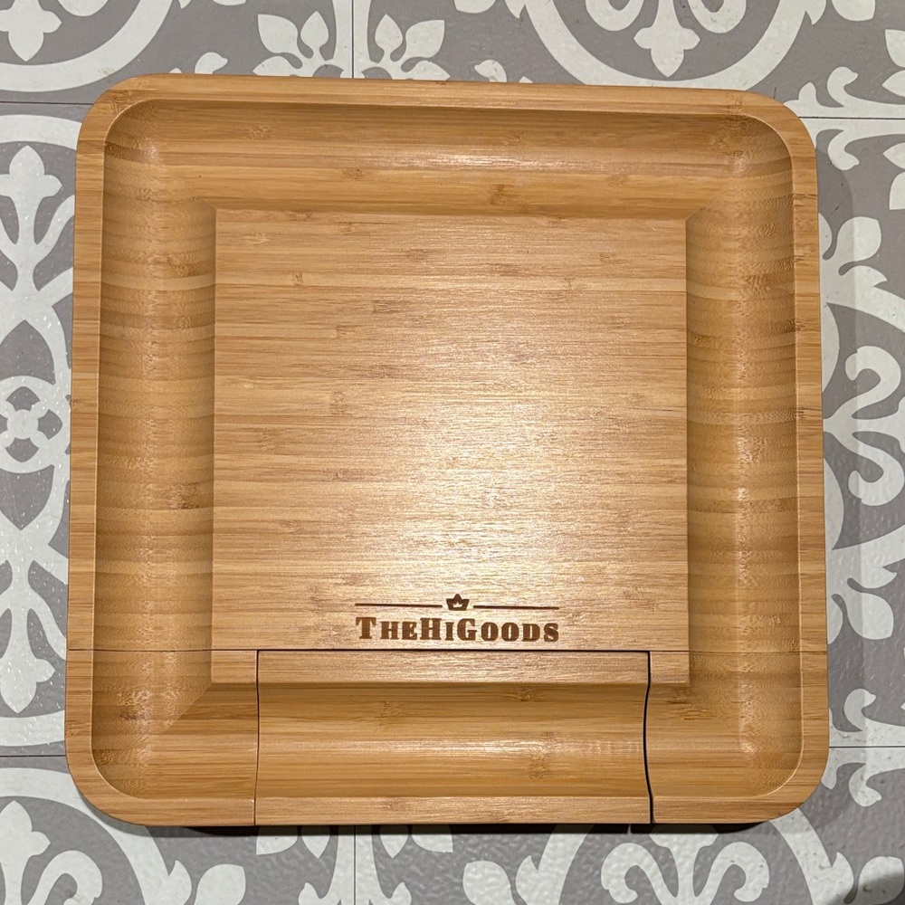 Bamboo Cheese Board - Natural Brown